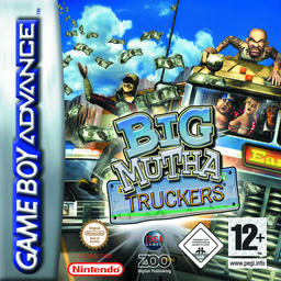 Big Mutha Truckers box art for GameBoy Advance